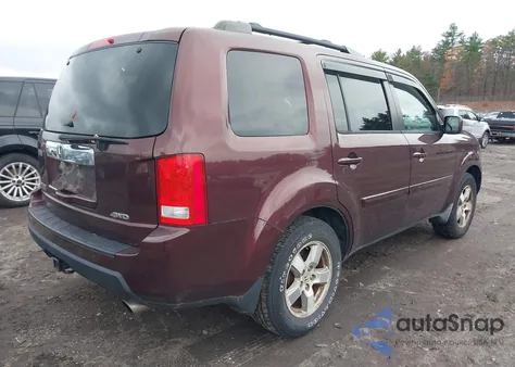 2010 Honda Pilot Ex-L from USA, damaged, VIN 5FNYF4H62AB020447